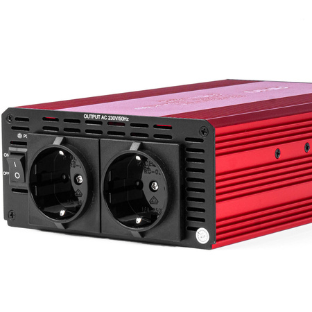 Przetwornica prądu AMiO MT-MX1000 12/230V 1000w/2000w 