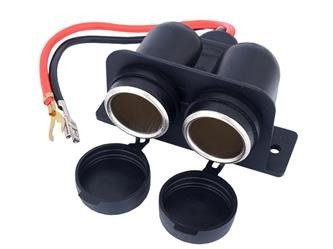 Wodoodporne gniazdo zapalniczki Carmotion 12V/24V 15A