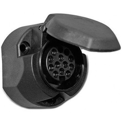 Gniazdo przyczepy haka holowniczego AMiO 13 PIN 12V