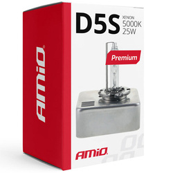 Żarnik ksenonowy AMiO D5S 5000K12V 25W Premium