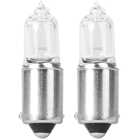 Żarówki homologowane AMiO H6W 12V 6W BAX9s komplet