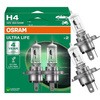 Żarówki halogenowe Osram H4 Ultra Life 12V 60/55W P43t komplet