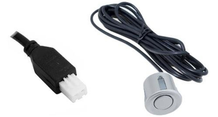 Czujnik parkowania cofania Hoalte ultradźwiękowy srebrny