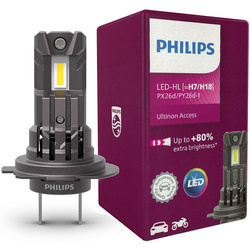 Żarówka ledowa PHILIPS Motor H7 H18 LED ACCESS 12V 16W  komplet