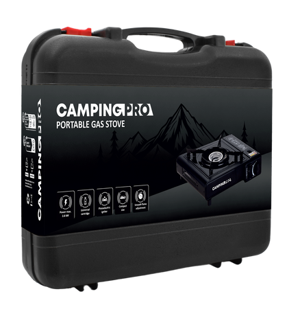 Kuchenka turystyczna gazowa Hoalte CampingPro 2w1 Double na kartusz i butlę