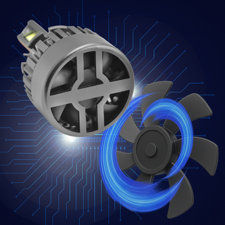 Żarniki Hoalte D4S LED 6000K 100W komplet