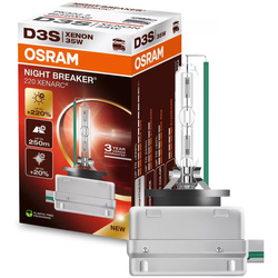 Żarnik ksenonowy z homologacją OSRAM D3S NIGHT BREAKER 35W 42V