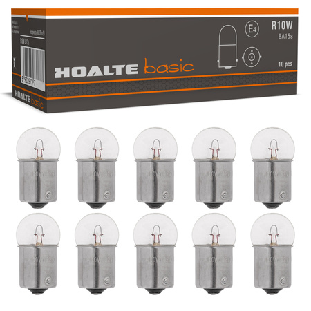 Żarówki Hoalte Basic R10W 24V 10W G18 BA15S komplet