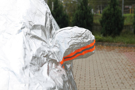 Plandeka pokrowiec ochronny na samochód AMiO M 430 x 165 x 120 cm