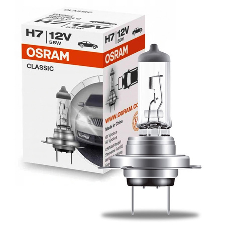 Żarówka halogenowa Osram Classic H7 12V 55W