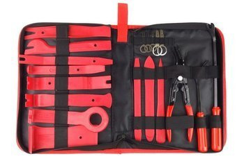 Ściągacze do tapicerki klipsów radia AMiO zestaw 19 elementów