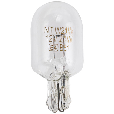 Żarówki Hoalte Basic W21W 12V T20 W3x16d komplet