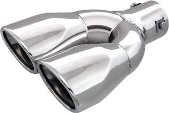 Chromowana końcówka tłumika Automax 178mm montaż 38-56mm