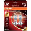 Żarówki homologowane OSRAM H7 NIGHT BREAKER 220% 12V 55W komplet 