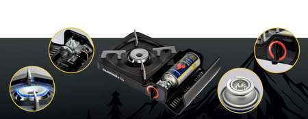 Kuchenka turystyczna Hoalte CampingPro Ultra 2100 W