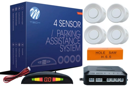 Czujniki parkowania z wyświetlaczem M-Tech 4 sensory