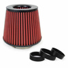 Filtr powietrza stożkowy CARBON + 3 adaptery