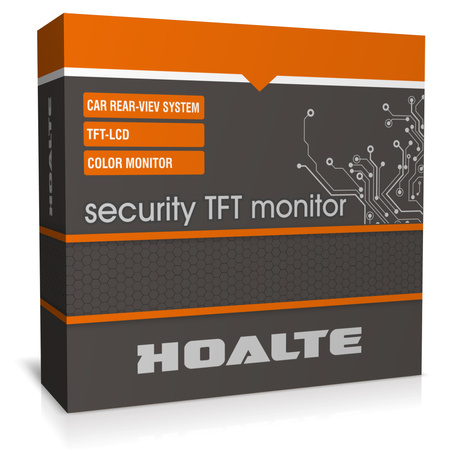 Monitor kamery cofania Hoalte 12V 4,3" USZKODZONY PRZYCISK OTWIERANIA