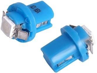 Żarówki LED Vision T5 Bax B8.5d 12V SMD niebieskie