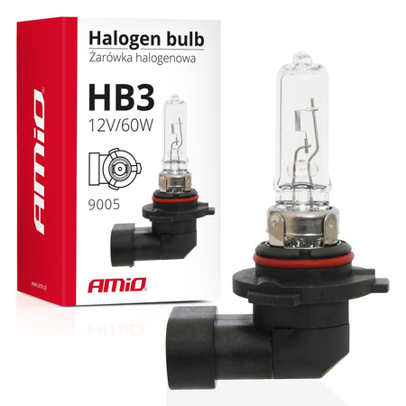 Żarówka AMiO HB3 9005 CLEAR 12V 60W