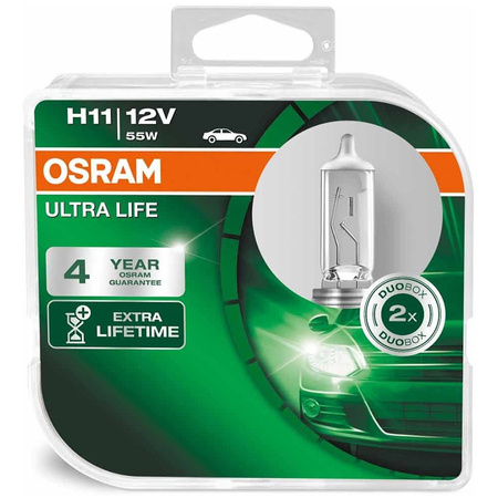 Żarówki Osram H11 Ultra Life 12V 55W komplet