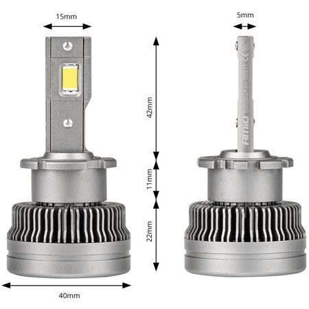 Żarówki LED AMiO D2S / D2R  6500K 12V