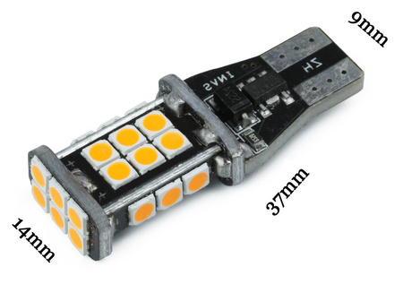 Żarówki Interlook W16W LED 24 SMD 2835