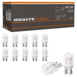 Żarówki Hoalte Basic W21/5W 12V 21/5W T20 W3x16d komplet
