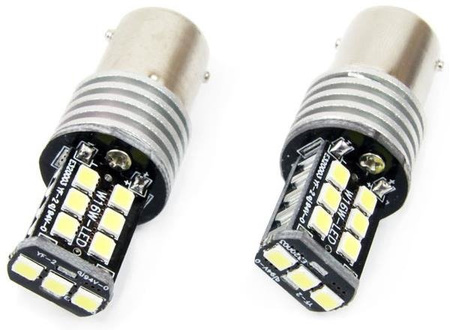 P21W Canbus 12V/24V 15 Led smd , białe