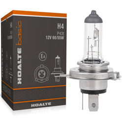Żarówka halogenowa Hoalte Basic H4 12V 60/55W