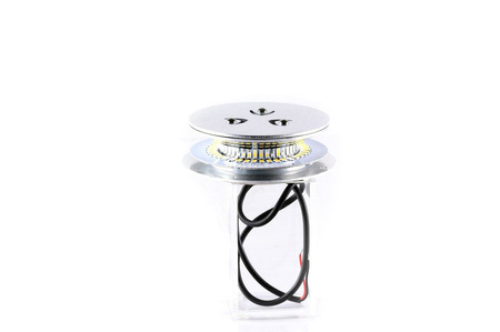 Lampa ostrzegawcza AMiO WAR11M 12/24V R10 IP56