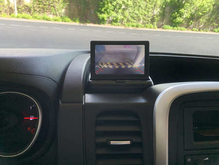 Monitor kamery cofania Hoalte 12V 4,3" USZKODZONY PRZYCISK OTWIERANIA