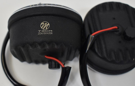 Światła do jazdy dziennej M-Tech 70mm 4 LED 12V RL00 automat