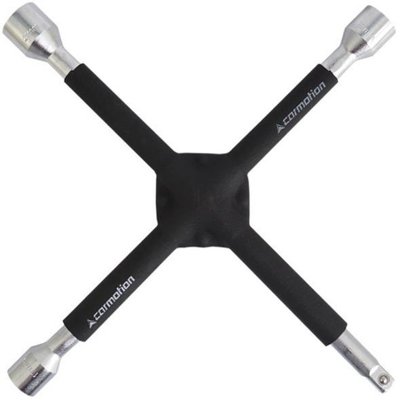 Klucz krzyżakowy gumowany Carmotion 17-19-21-1/2" wzmocniony