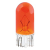 Żarówki halogenowe AMiO WY5W T10 5W W2.1x9.5d AMBER 24V 