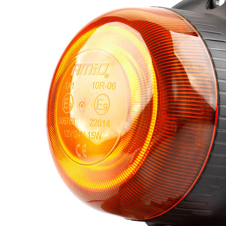 Lampa ostrzegawcza Mini AMiO W21m 18 LED R65/R10 12/24V
