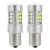Żarówki LED AMiO P21W 12/24V canbus 24 SMD białe