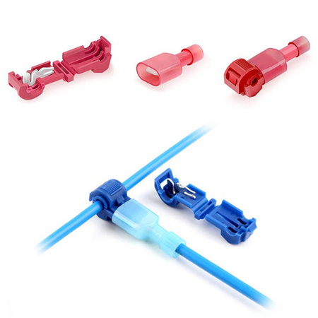 Szybkozłączki elektryczne AMiO Typ-T 0,5-1mm2 10A komplet