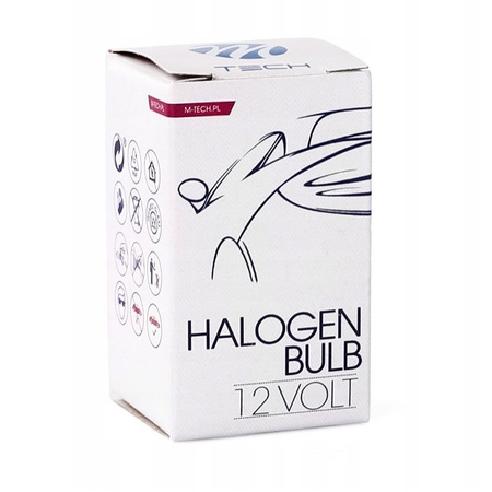 Żarówka pomocnicza M-Tech PSXY24W 12V 24W PG20-4 Amber