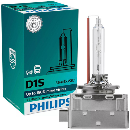 Żarnik ksenonowy Philips Xenon D1S X-Treme Vision +150% 4800K