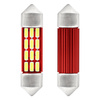Żarówki LED AMiO C5W 12/24V 36mm Canbus 12 SMD białe