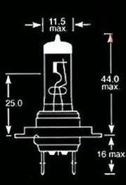 Żarówka halogenowa AMiO H7 24V 70W PX26d E-13 