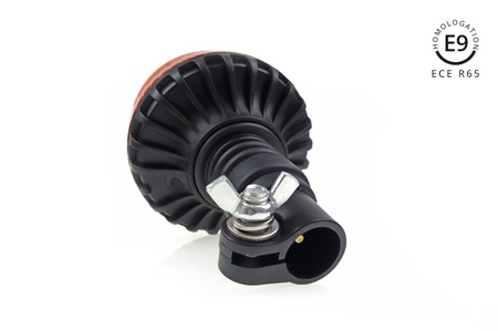 Lampa ostrzegawcza AMiO W03P R65 R10 36LED 12/24V IP56