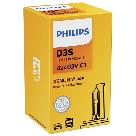 Żarnik ksenonowy Philips Xenon D3S Vision 4400K