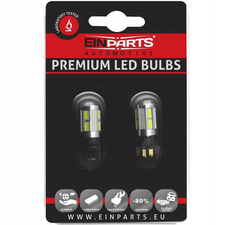 Żarówki LED EinParts PW24W 10 SMD 5630 canbus  komplet