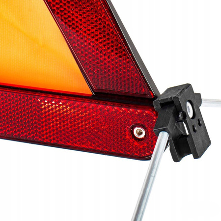 Trójkąt ostrzegawczy samochodowy odblaskowy AMiO E57