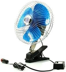 Wentylator samochodowy metalowy Carcommerce 8" 24V