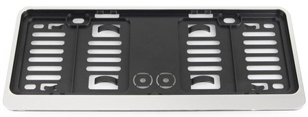 Ramka do małych tablic rejestracyjnych chrom Automax 31,7cm x 14,1cm