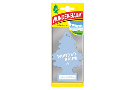 Odświeżacz zapach samochodowy Wunder Baum Summer Cotton
