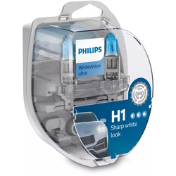 Żarówki H1 Philips White Vision Ultra 3700K 12V 55W